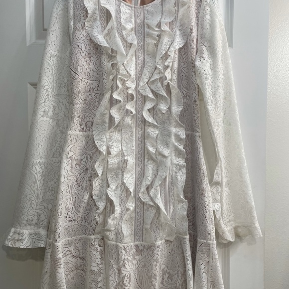 bcbgmaxazria ruffle dresses - Picture 10 of 12